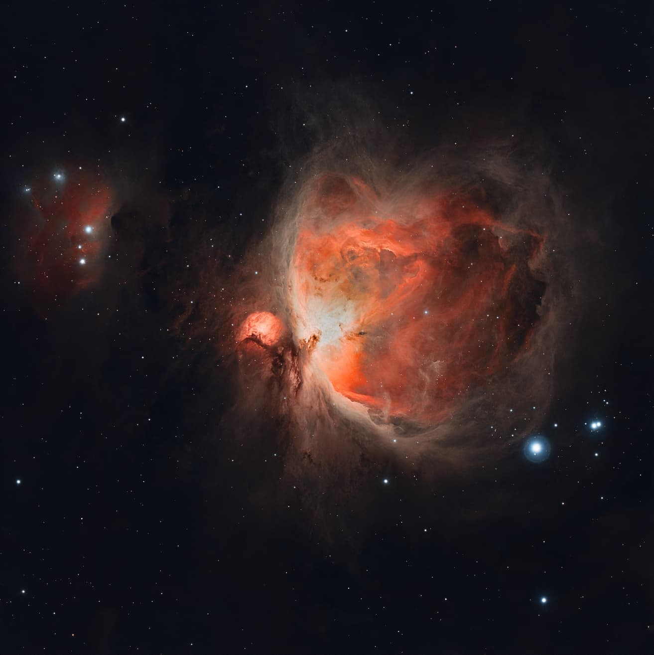 Nueva vista espectacular de la nebulosa de Orión — José Gabriel Valero