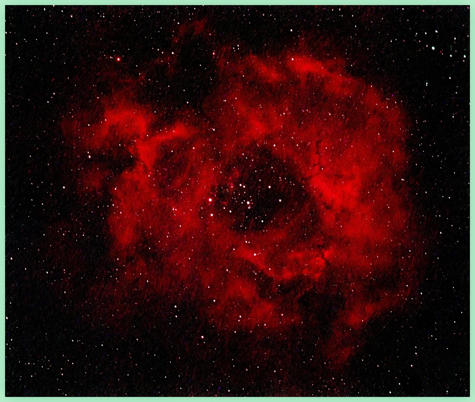 Nebulosa Roseta · NGC 2237 — Foto: Fernando · Viladecans